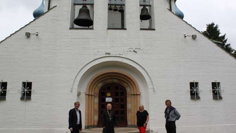 Kirche des heiligen Prokop in Eidelstedt besucht