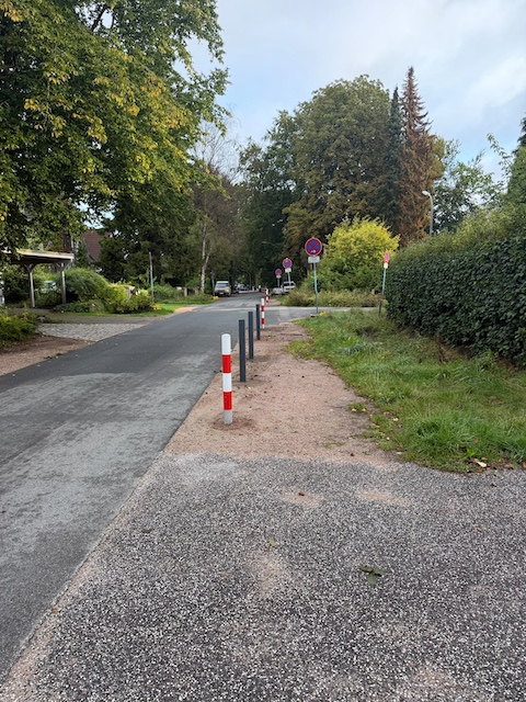 Nachgefragt: Poller im Röthmoorweg